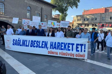 Diyarbakır’da Dünya Yürüyüş Günü etkinliği 