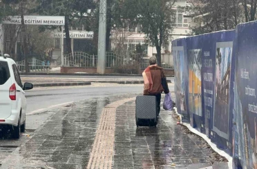 Diyarbakır’da kar yağışı yeniden başladı 