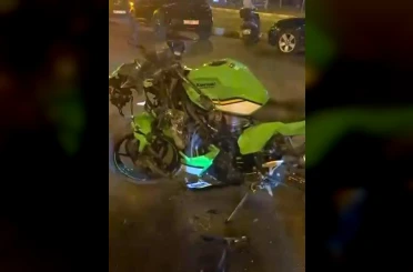 Diyarbakır’da motosiklet kazası: 1 yaralı 