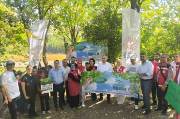 Diyarbakır’da ’yeşil vatan, temiz hava’ yürüyüşü 