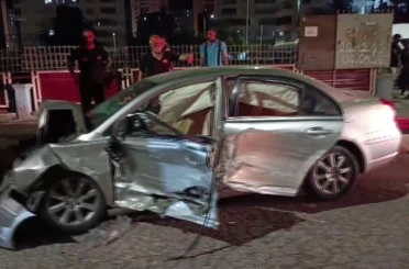 Diyarbakır’da zincirleme kaza: 3 yaralı 