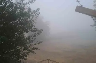 Diyarbakır’ın Silvan ilçesinde yoğun sis