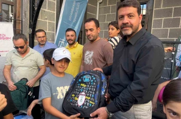 Diyarbakırlı duyarlı iş adamı Bozkuş, öğrencileri unutmadı 