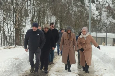 DKMP heyeti Düzce’deki tabiat parklarını inceledi 