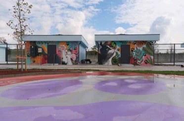 Doğal Yaşam Kampüsü’ne anlam katan grafiti sanatı 