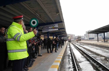 Doğu Ekspresi Erzurum’da mola verdi 