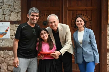 Dokumapark’ta çocukların gelecek şehir hayalleri tuvallere yansıdı 