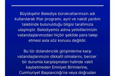 Dolandırıcılar yöntem değiştirdi 