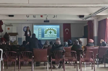 Domaniç’te kadın kooperatifi üyelerine yönelik eğitim düzenlendi 