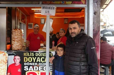Döner 30 liraya düştü: Kilis’te esnaftan indirim akımı 