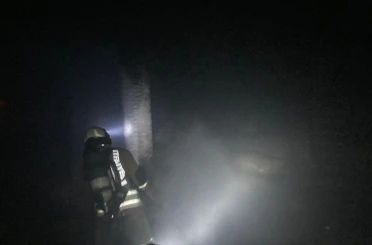 Dörtyol’da metruk bina yangını 