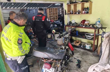 Dörtyol’da motosiklet tamircileri denetlendi 