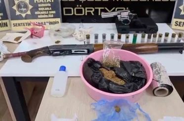 Dörtyol’da uyuşturucu satıcılarına yönelik operasyon; 8 gözaltı 