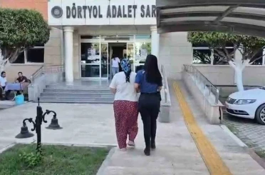 Dörtyol’da uyuşturucu taciri kadın tutuklandı 