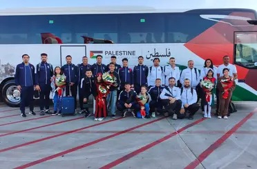 Dostluk maçı öncesi Filistin kafilesi Konya’da!