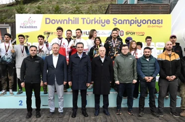 Downhill Türkiye Şampiyonası’nda madalyalar sahibini buldu 