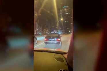 Drift atan sürücüye 345 bin lira ceza 