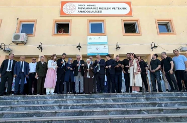 DTSO’dan lisenin kütüphanesine tefrişat 