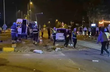 Düğün dönüşü feci kaza: 21 yaralı!