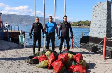 Dünya Temizlik Günü’nde 172 kilo atık toplandı 