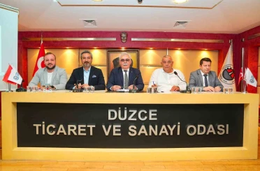 Düzce TSO meclis toplantısı gerçekleştirildi 