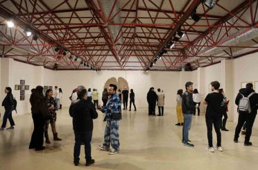 Düzce Üniversitesinde "İçinde Bir Şey" sergisi açıldı 