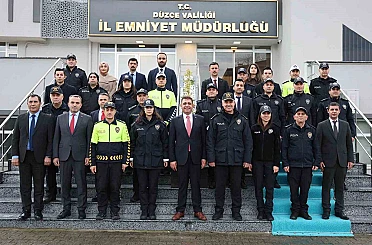 Düzce Valisi Aslan’dan veda ziyaretleri 