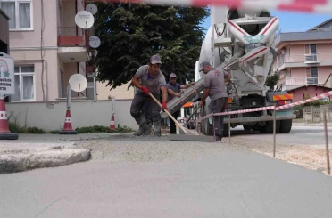 Düzce’de 12 kilometre yeni yol açıldı