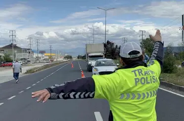 Düzce’de 201 araç trafikten men edildi
