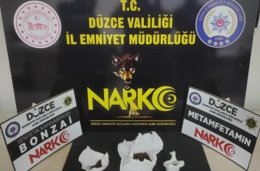 Düzce’de 44 şahsa uyuşturucudan işlem yapıldı 