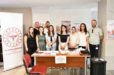 Düzce’de hastanede "Her Gün Halk Sağlığı" standı kuruldu
