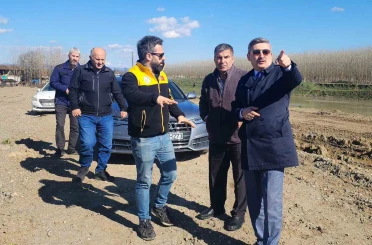 Düzce’de köy yollarında onarım ve bakım incelemesi yapıldı 