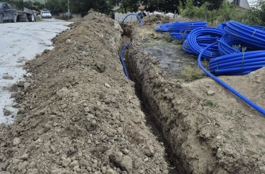 Düzce’de köylerde isale hattı çalışmaları sürüyor 