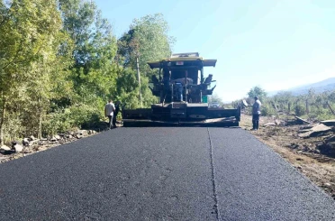 Düzce’de köylerin ulaşım konforu artıyor 