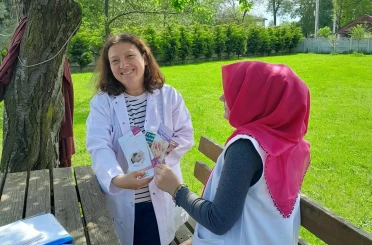 Düzce’de son 3 ayına giren gebeler evlerinde ziyaret edildi 