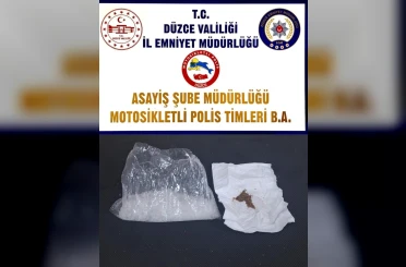 Düzce’de uyuşturucu ile mücadele sürüyor 