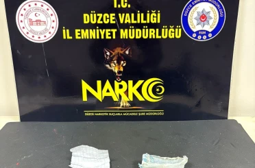 Düzce’de uyuşturucu operasyonu 