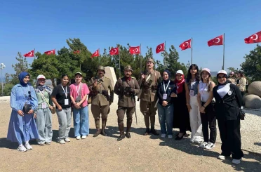 Düzceli gençler Çanakkale ruhunu yerinde yaşadı 