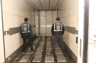(Düzeltme) Ticaret Bakanlığı Gümrükler Muhafaza Ekiplerince 337 milyon değerinde uyuşturucu madde yakalandı 