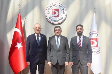 Eczacılık camiasından BŞEÜ Rektörü Kaplancıklı’ya ziyaret 