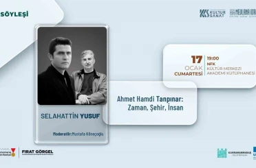 Edebiyat şehrinde Ahmet Hamdi Tanpınar üzerine söyleşi 