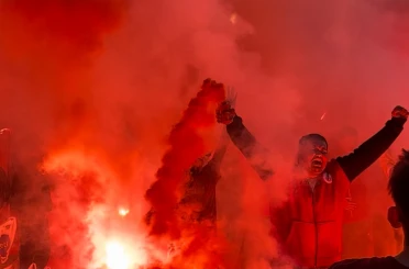 Edirne’de Galatasaray’ın galibiyeti coşkuyla kutlandı 