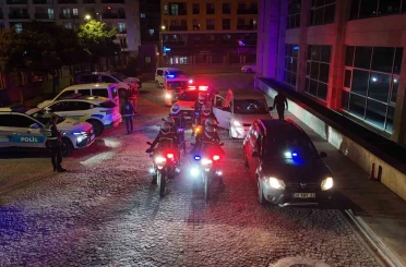 Edirne’de polis ve gece bekçilerinden şok asayiş denetimi 