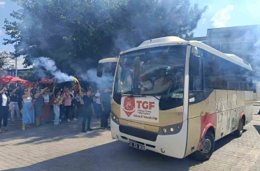 Edirne’de Türkiye Şampiyonu minik sporculara coşkulu karşılama 