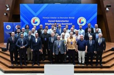 Edremit Ticaret Odası Genel Sekreteri Akgün, TOBB seminerine katıldı 