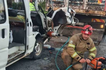 Edremit’te zincirleme kaza: 6 yaralı