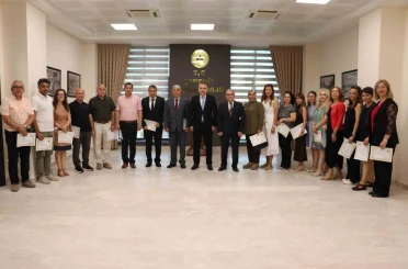 EESKEP kapsamında görev alan eğitimciler başarı belgesi ile ödüllendirildi 