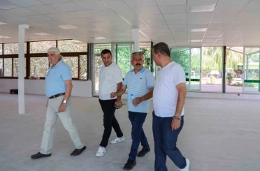 Efeler Belediyesi sosyal tesislerinde çalışmalar sürüyor 