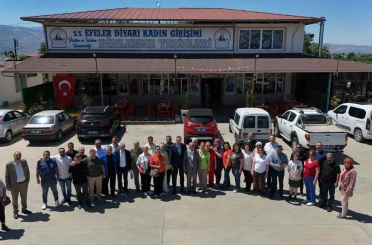 Efeler Diyarı Kadın Kooperatifi, Ege Basınına ev sahipliği yaptı 