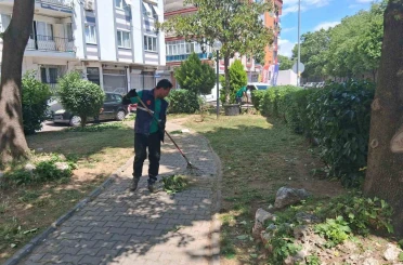 Efeler’de parklar yaza hazırlanıyor 